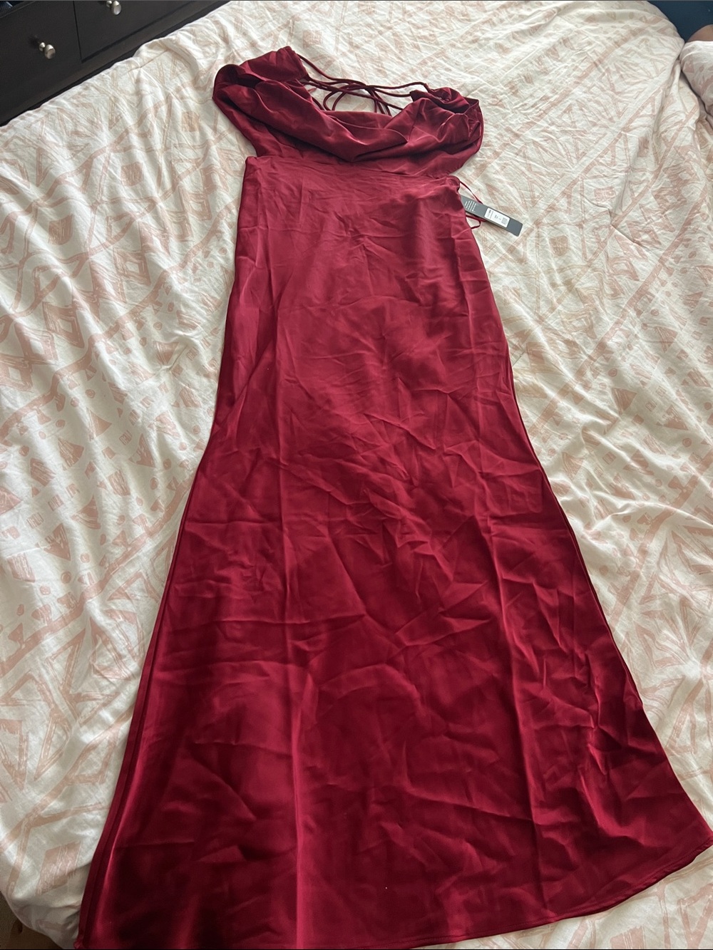 Satin dress